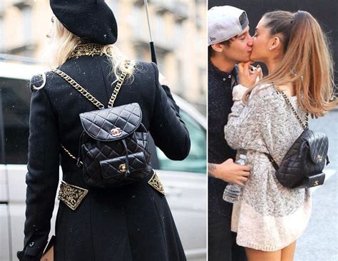 chanel backpack how to wear